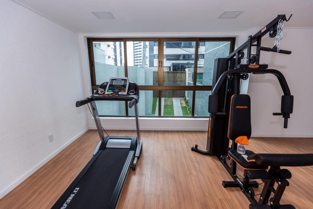 Apartment Flat Em Boa Viagem, Excelente Localizacao, Completo, Vista O Mar